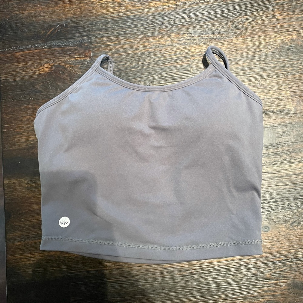 Ava Crop- Senita- Small. Grey.